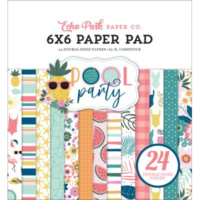 Echo Park Pool Party Designpapier - Paper Pad